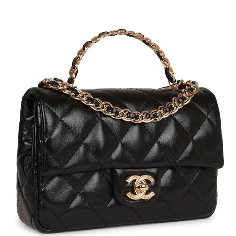 fake chanel lambskin bag|chanel mini flap bag with top handle.